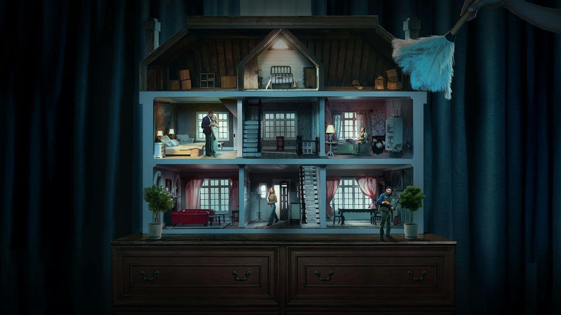 A Empregada backdrop