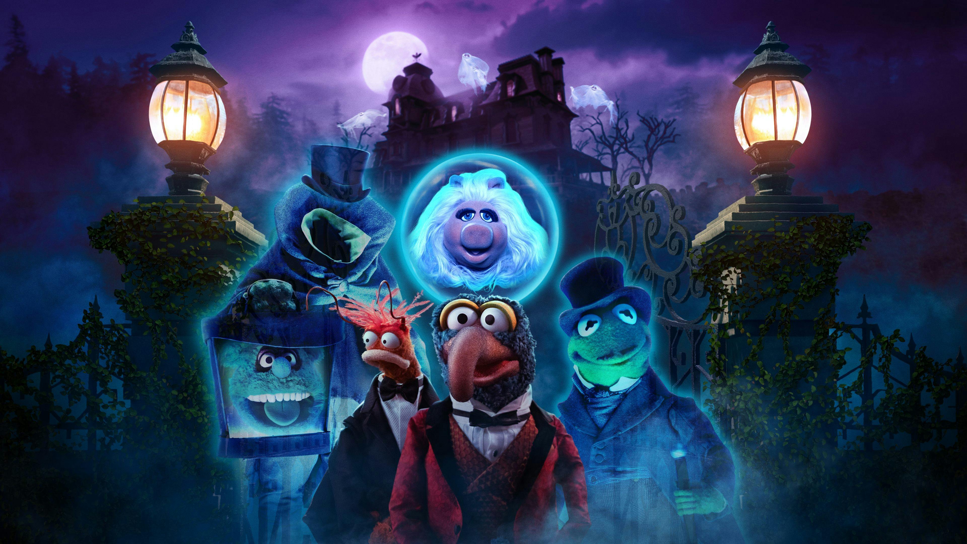 Muppets Haunted Mansion: A Festa Aterrorizante backdrop