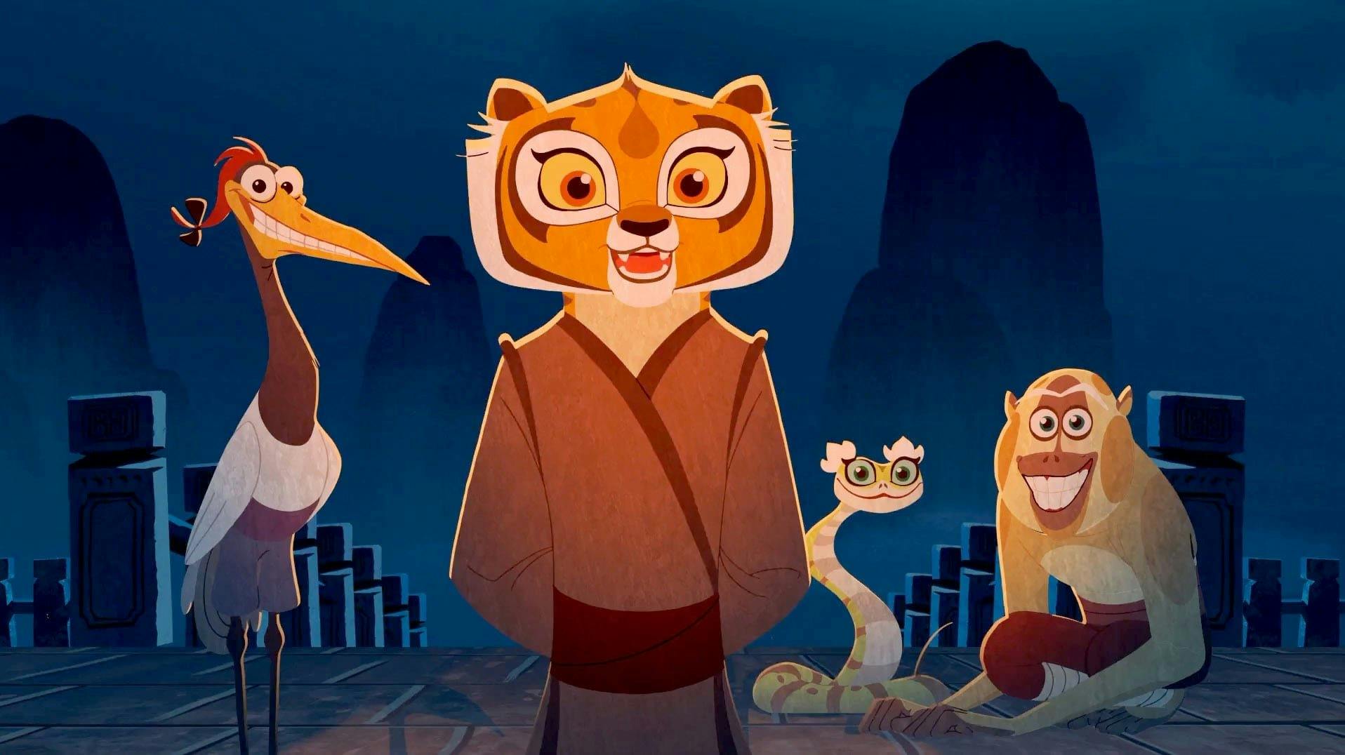 Kung Fu Panda: Segredos do Pergaminho backdrop