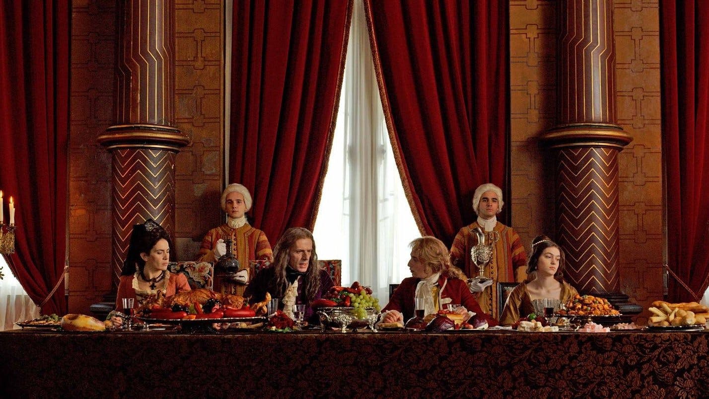 Troca de Rainhas backdrop