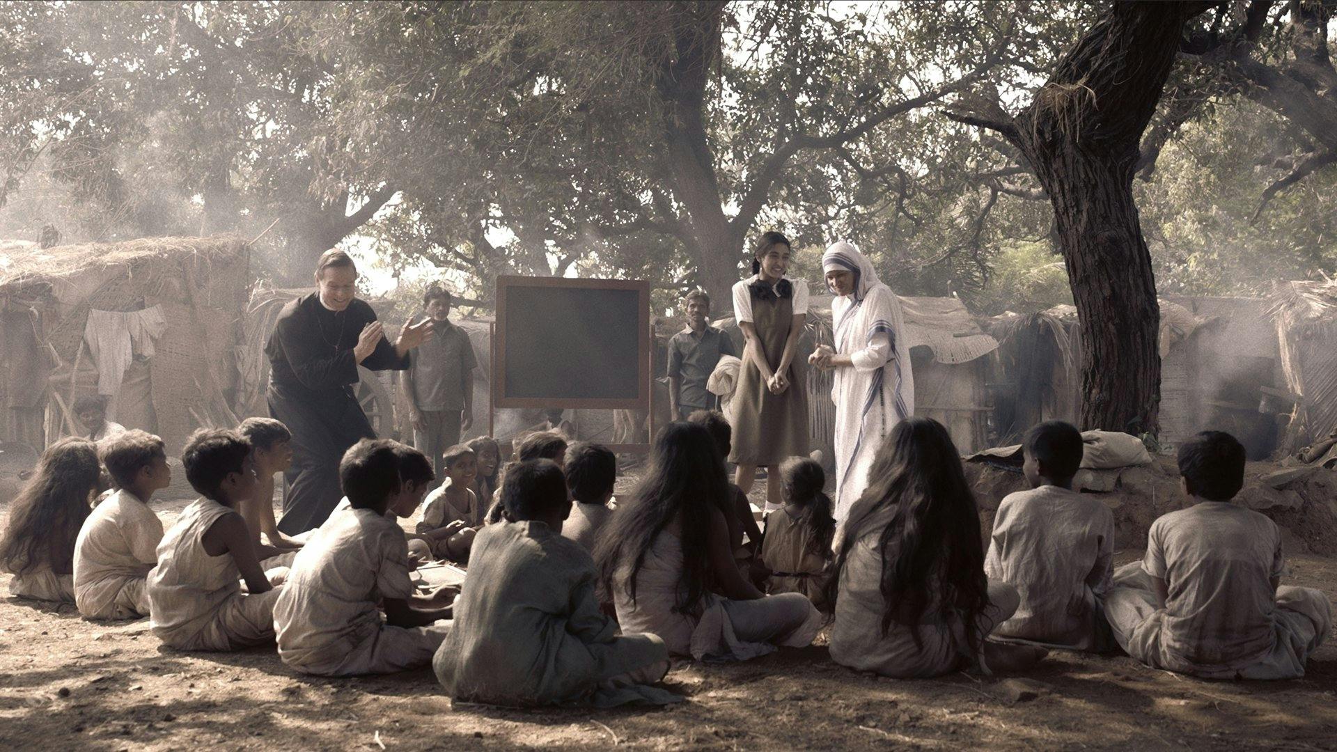 Madre Teresa & Eu backdrop