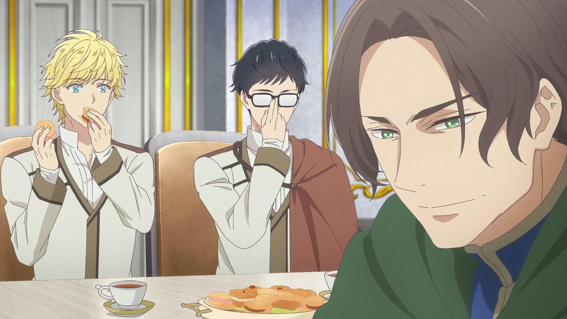 Isekai Office Worker: The Other World's Books Depend on the Bean Counter backdrop