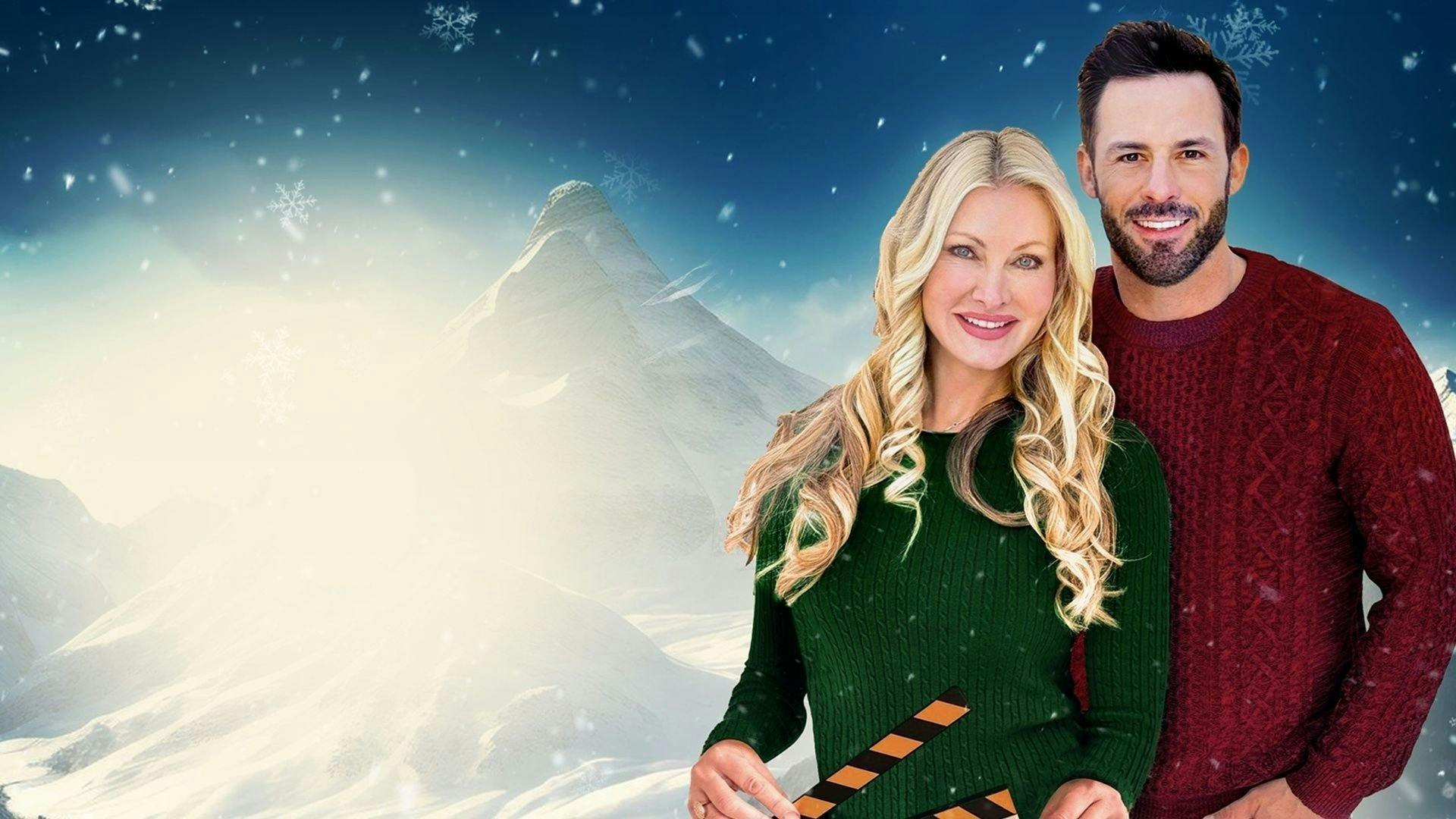 A European Christmas backdrop