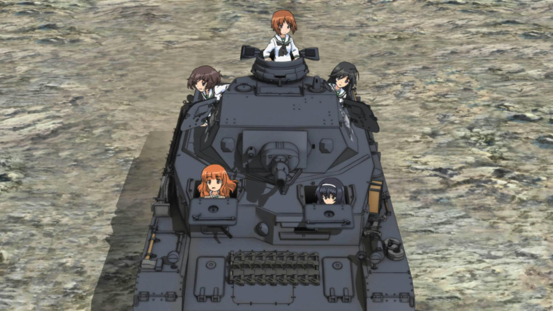 Girls und Panzer - episódio 1x1
