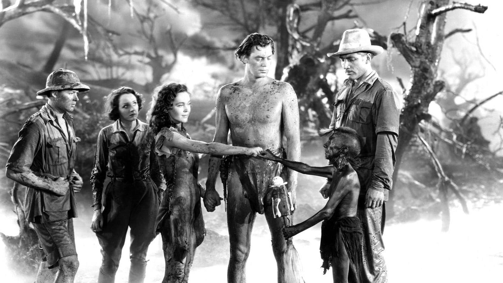 A Fuga de Tarzan backdrop