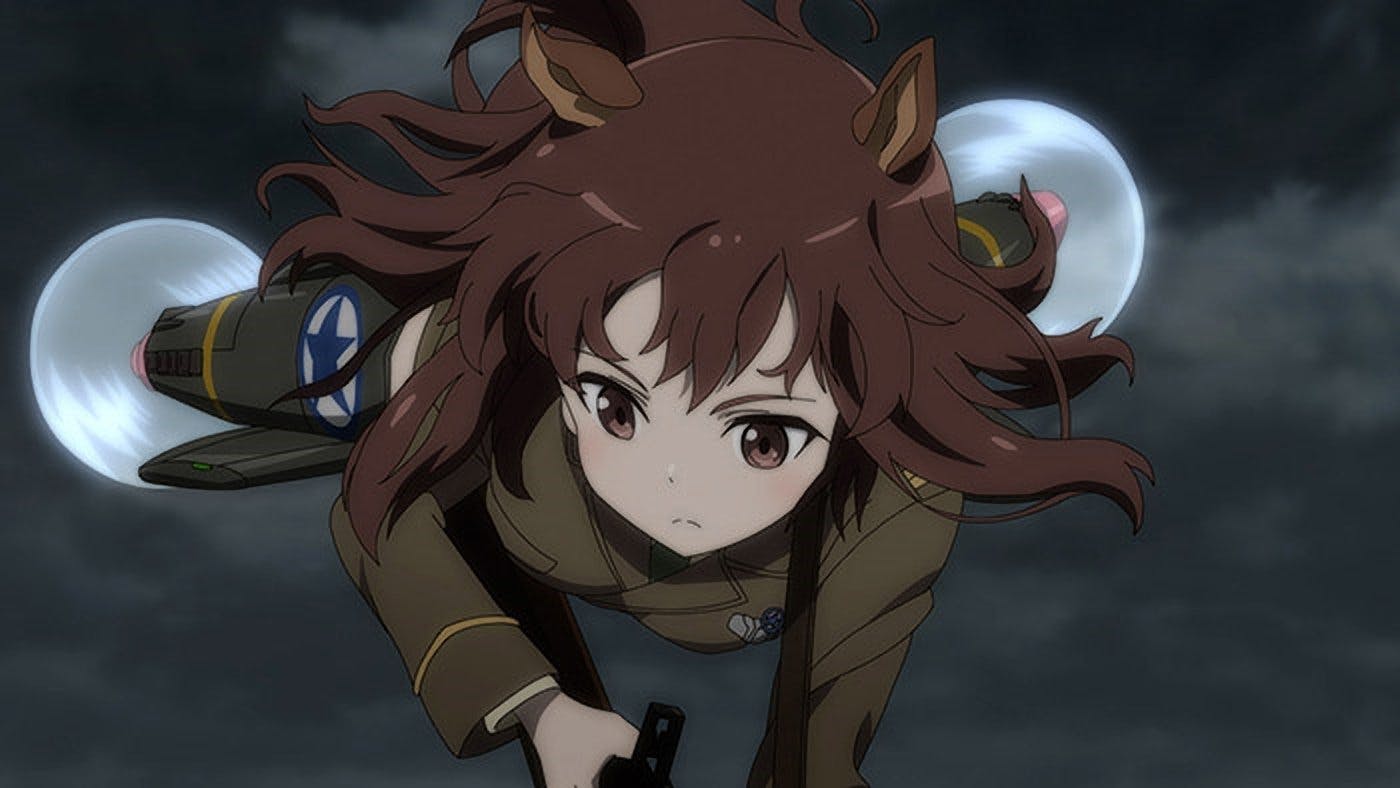 Renmei Kuugun Koukuu Mahou Ongakutai: Luminous Witches - episódio 1x1