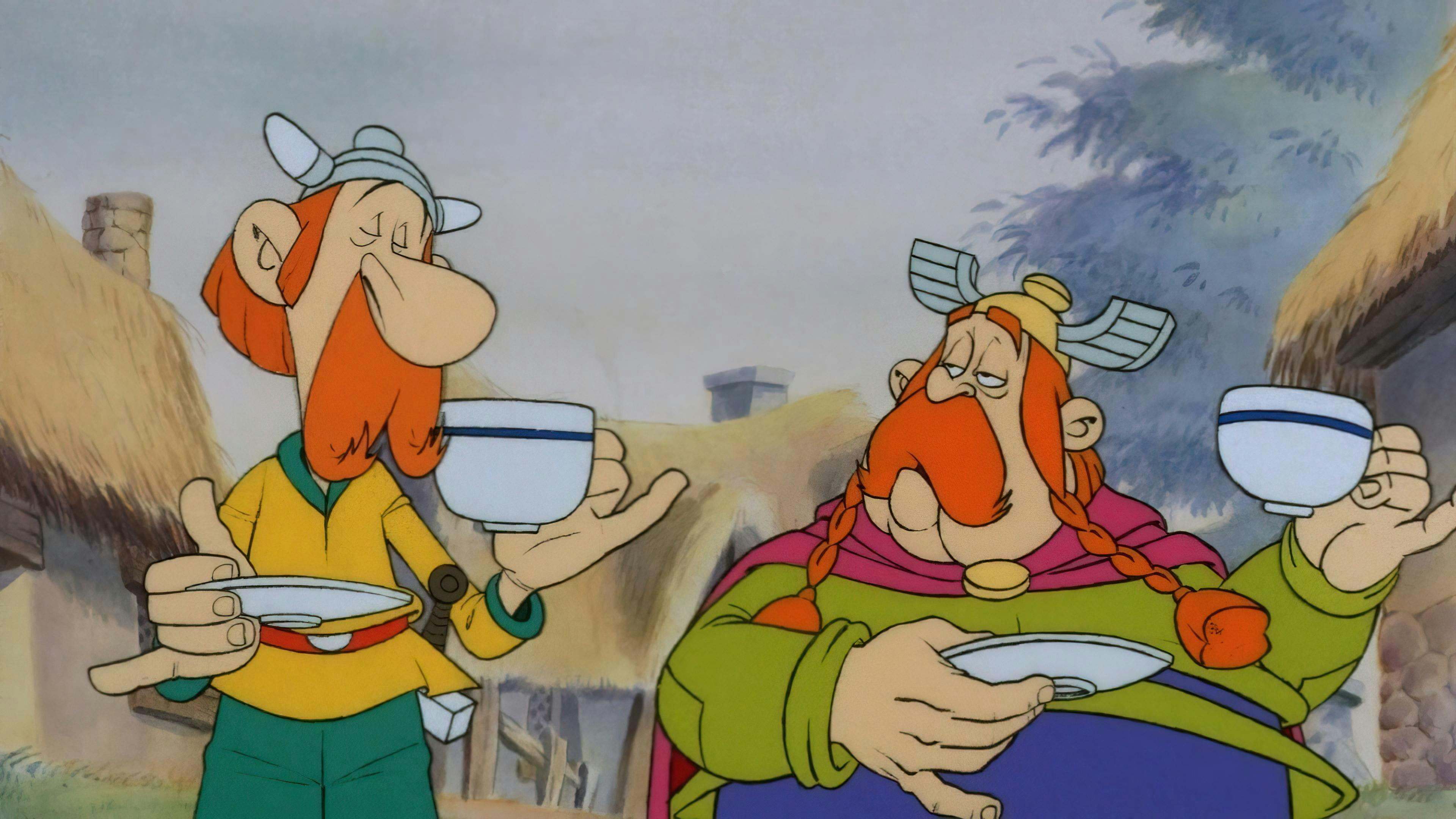 Asterix entre os Bretões backdrop