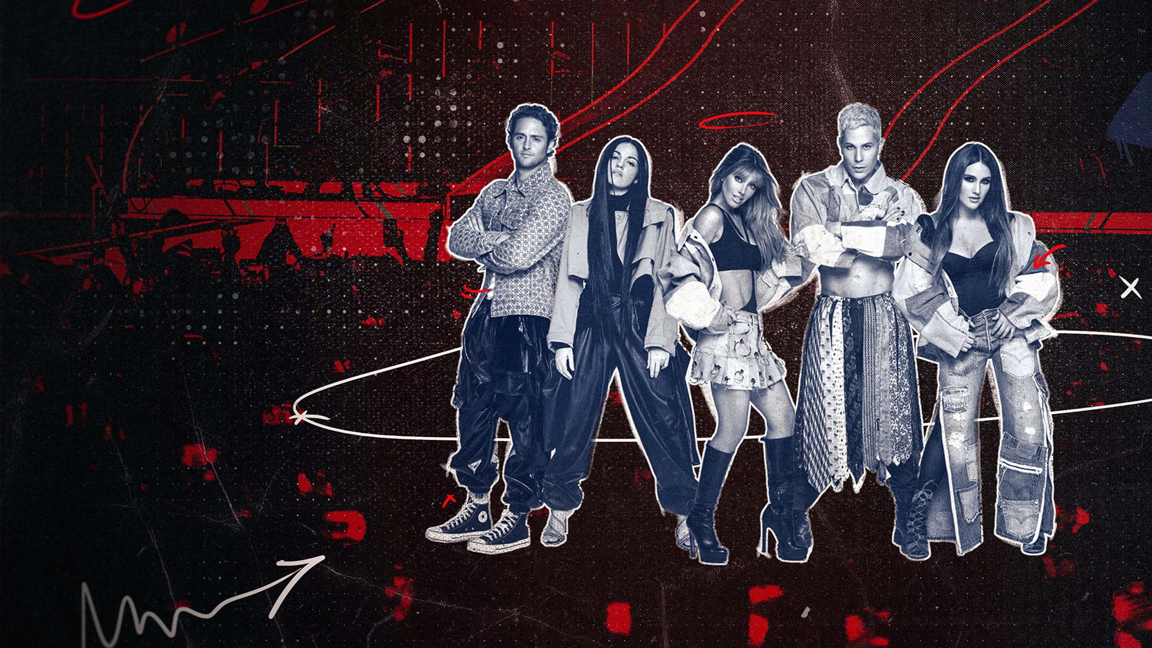 Para Sempre RBD backdrop