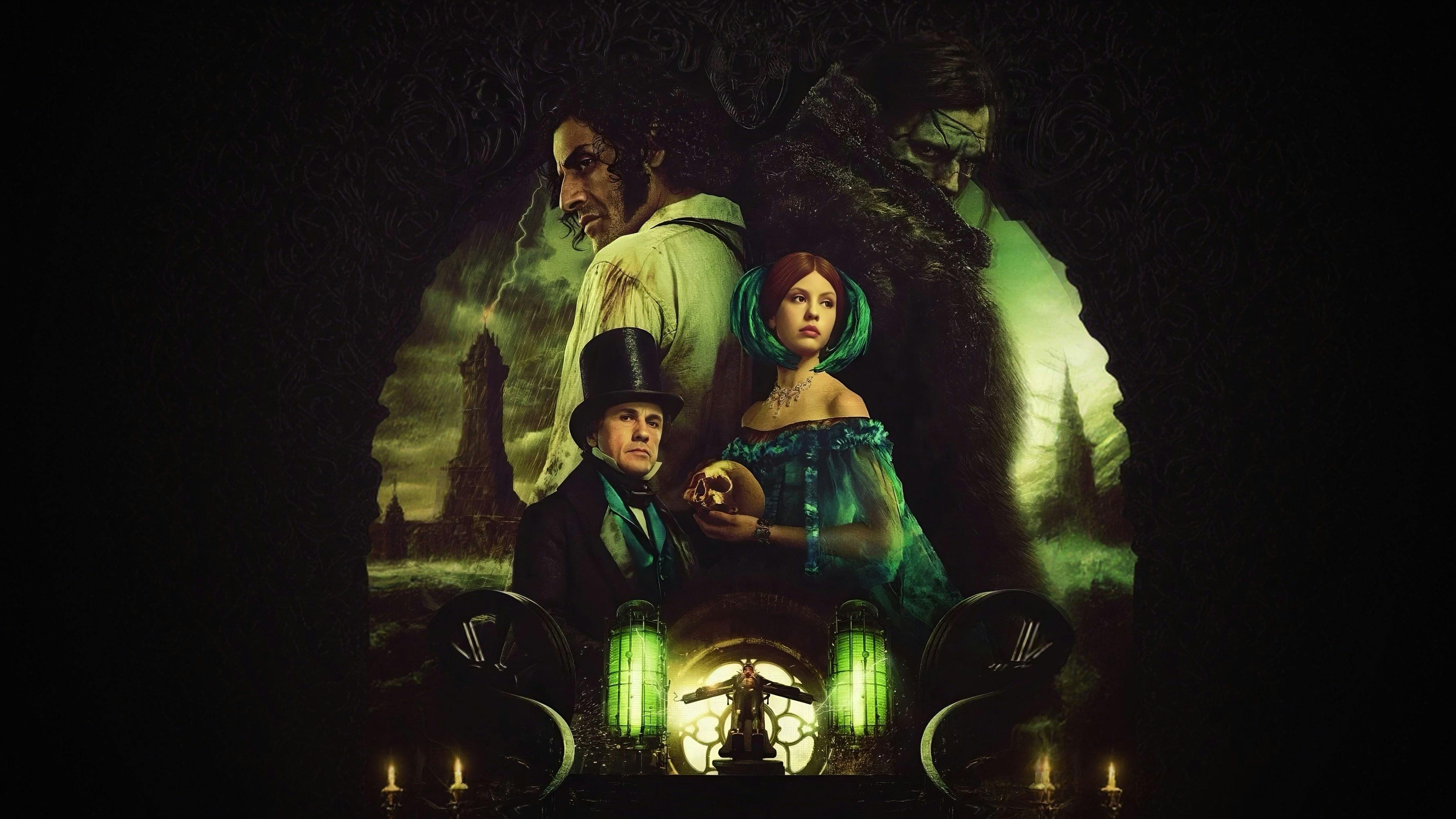 Frankenstein backdrop