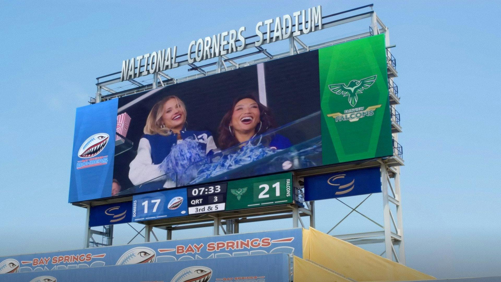 O Brilho do Natal backdrop