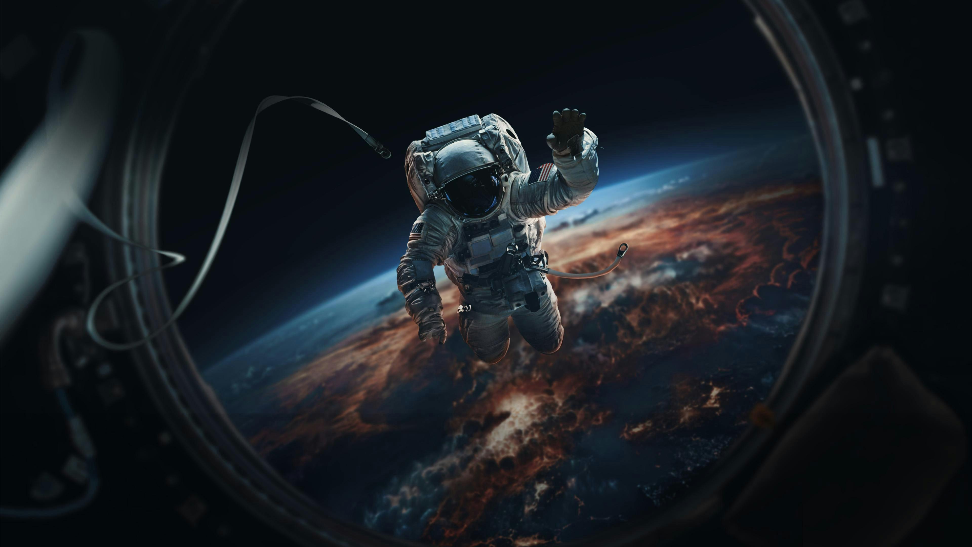 Estação Espacial Internacional backdrop