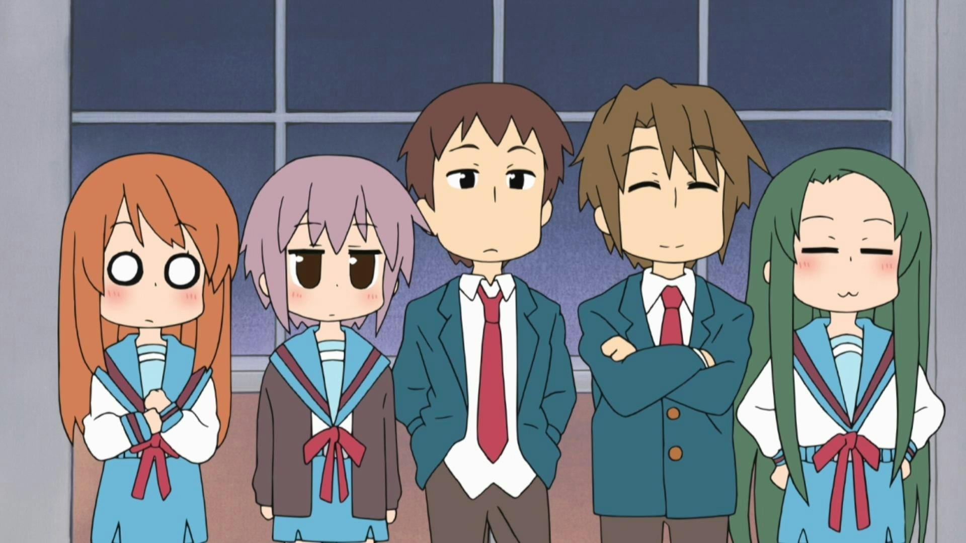 Suzumiya Haruhi-chan no Yuuutsu - episódio 1x8