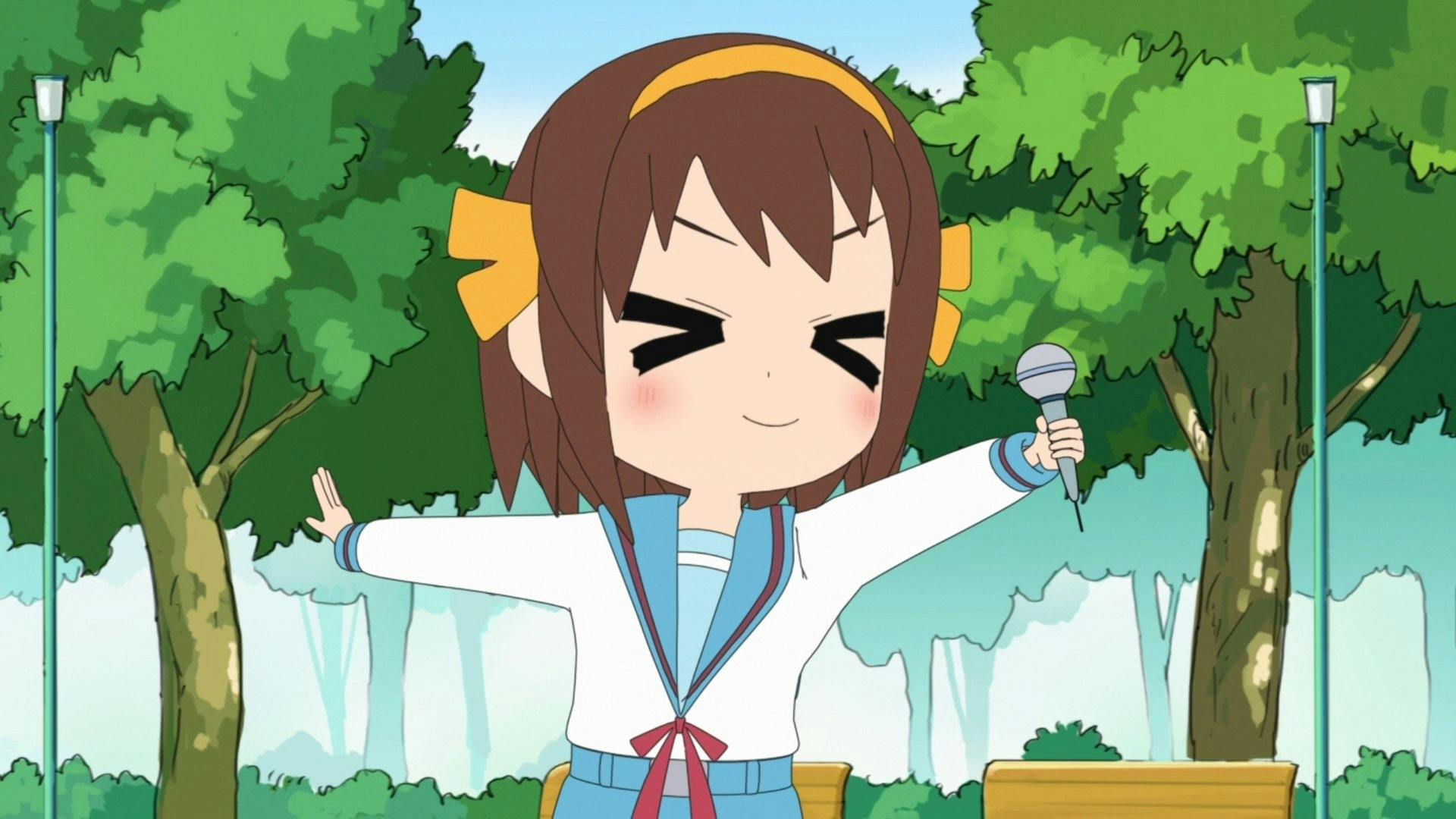 Suzumiya Haruhi-chan no Yuuutsu - episódio 1x3