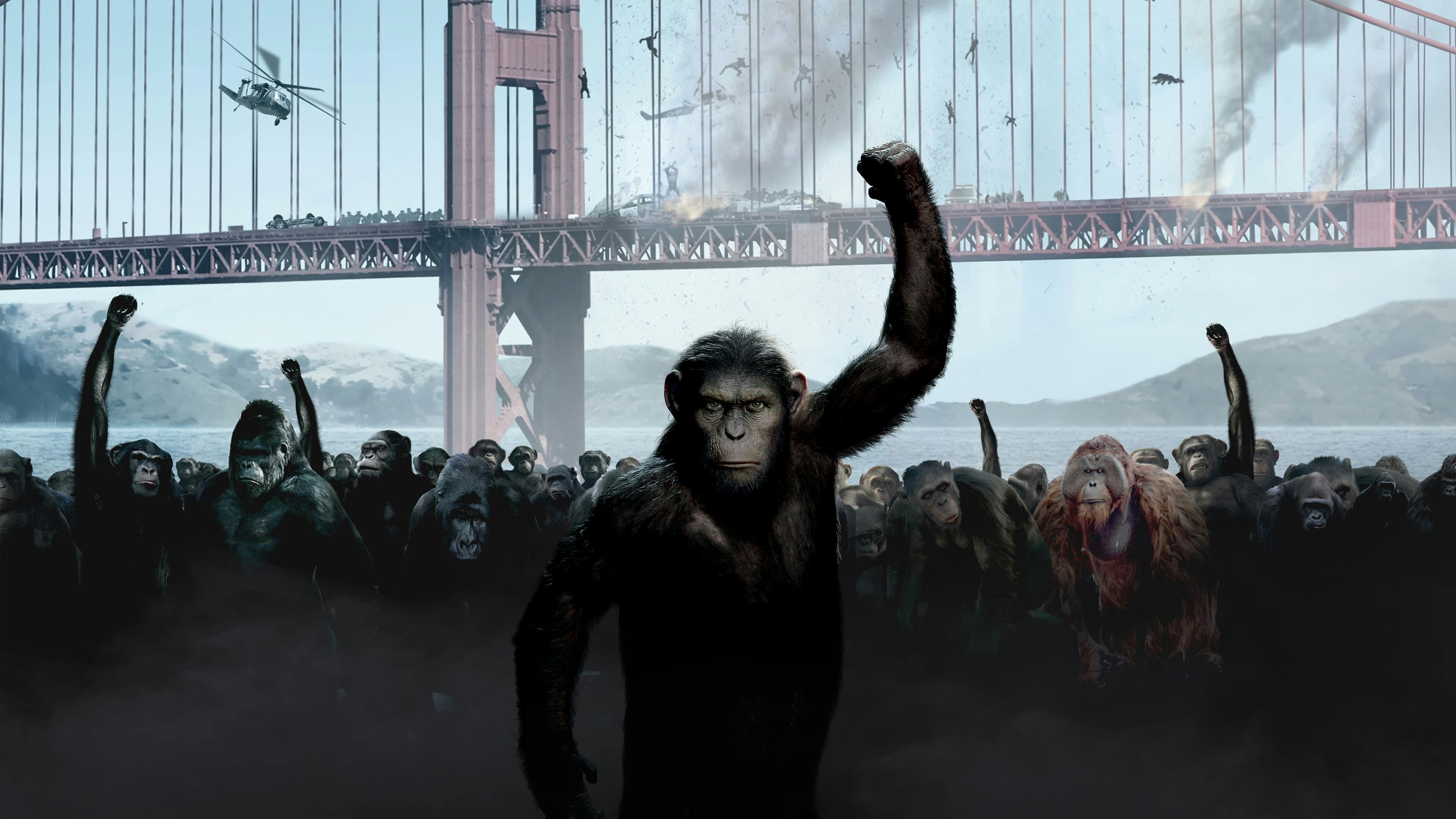 Planeta dos Macacos: A Origem backdrop