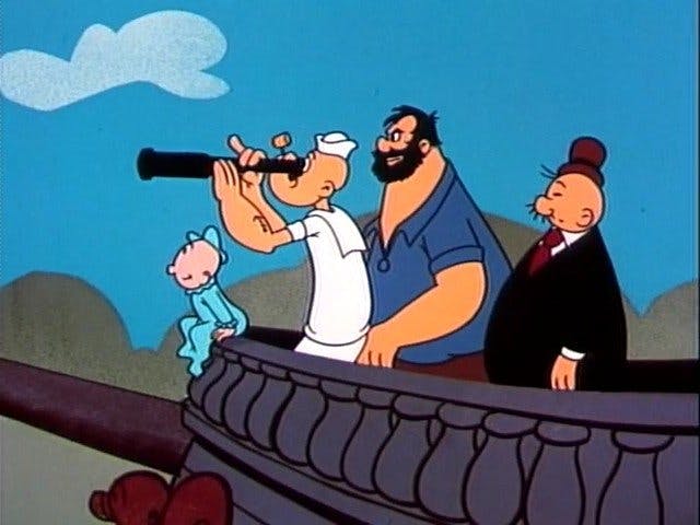 O Marinheiro Popeye - episódio 1x138