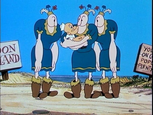 O Marinheiro Popeye - episódio 1x105