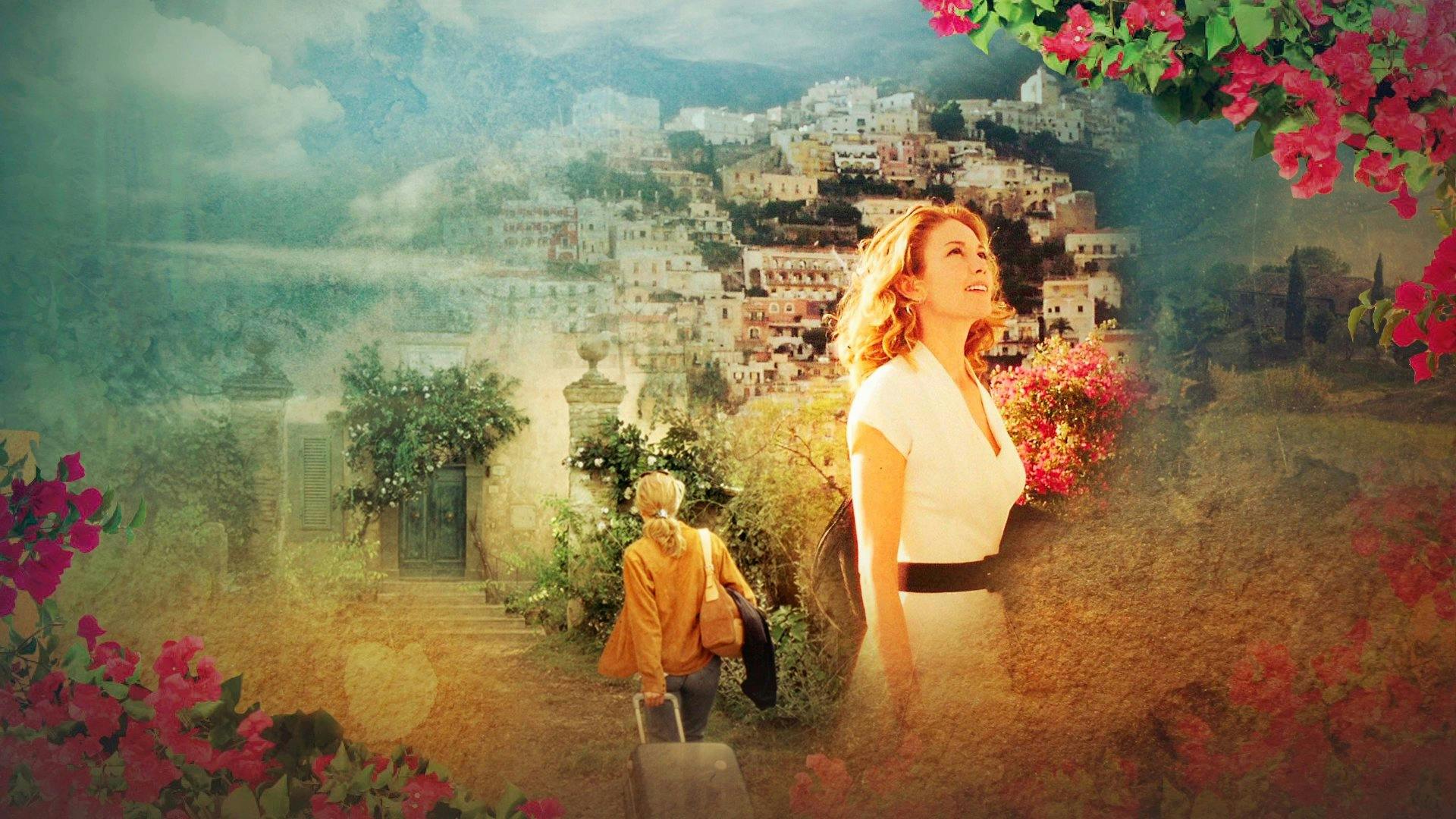 Sob o Sol da Toscana backdrop
