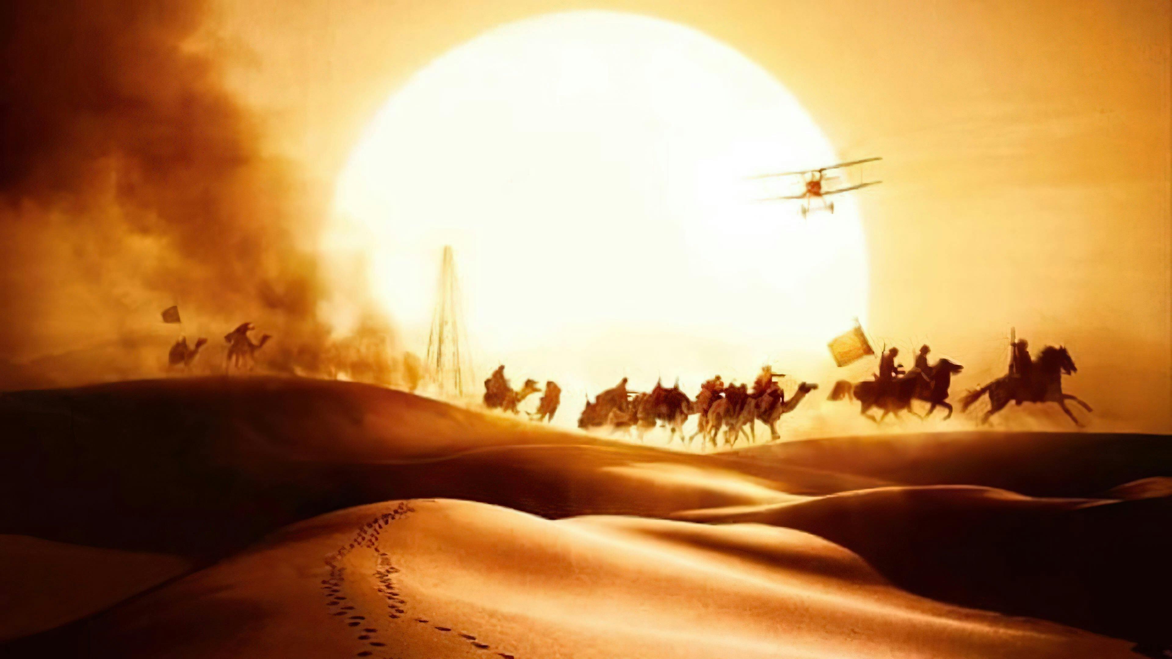 O Príncipe do Deserto backdrop