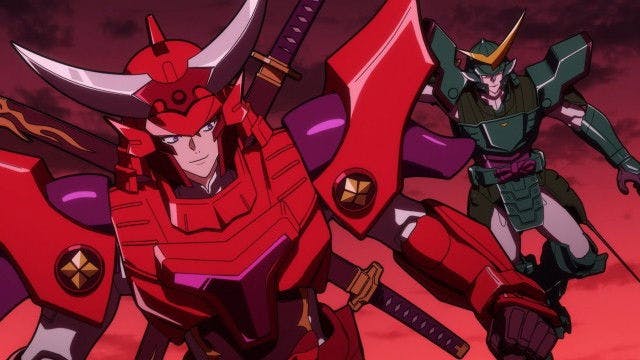 Yoroi-Shinden Samurai Troopers backdrop