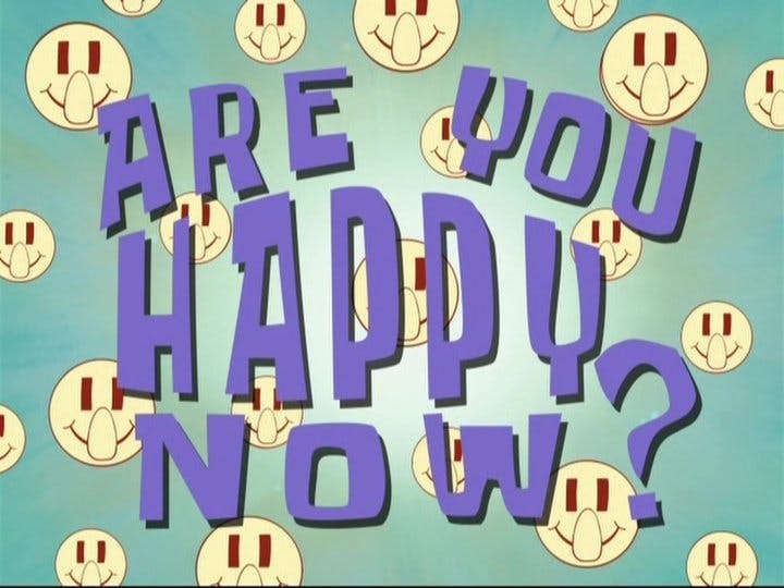 Bob Esponja Calça Quadrada