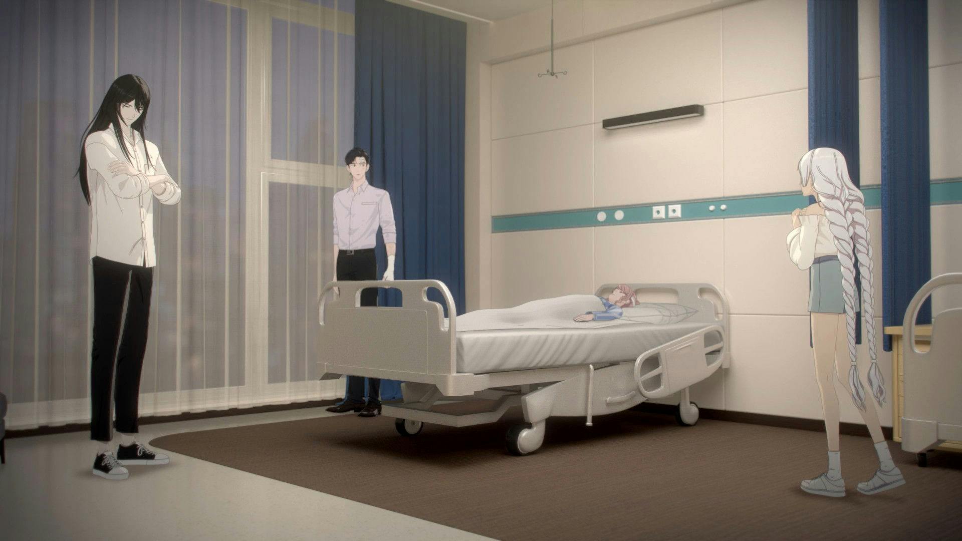 Renascida como Gata backdrop