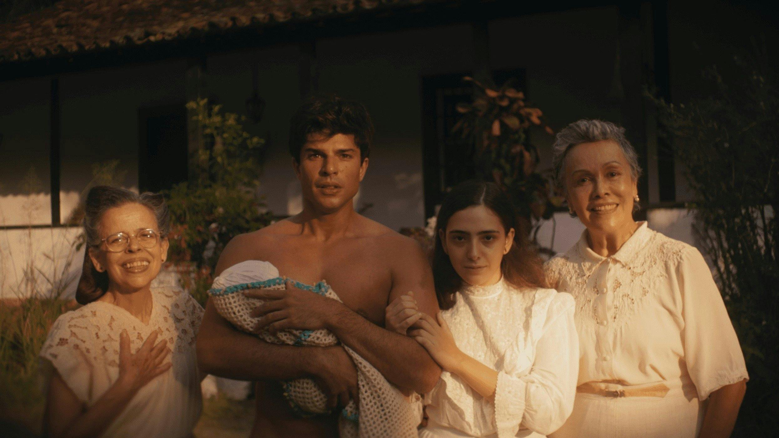 A Herança backdrop