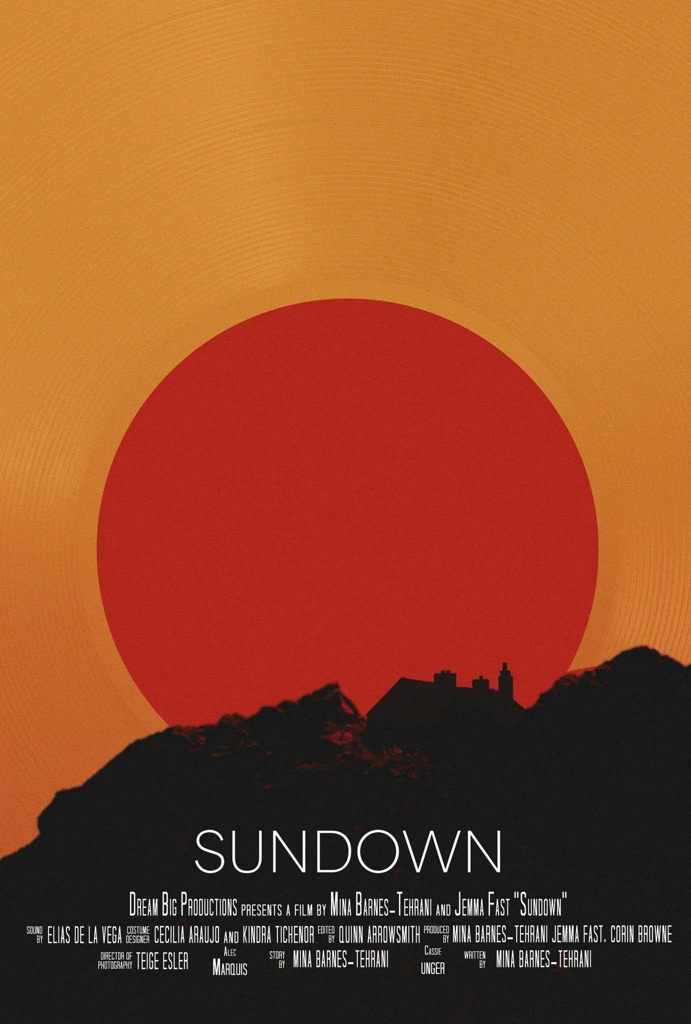 Sundown backdrop