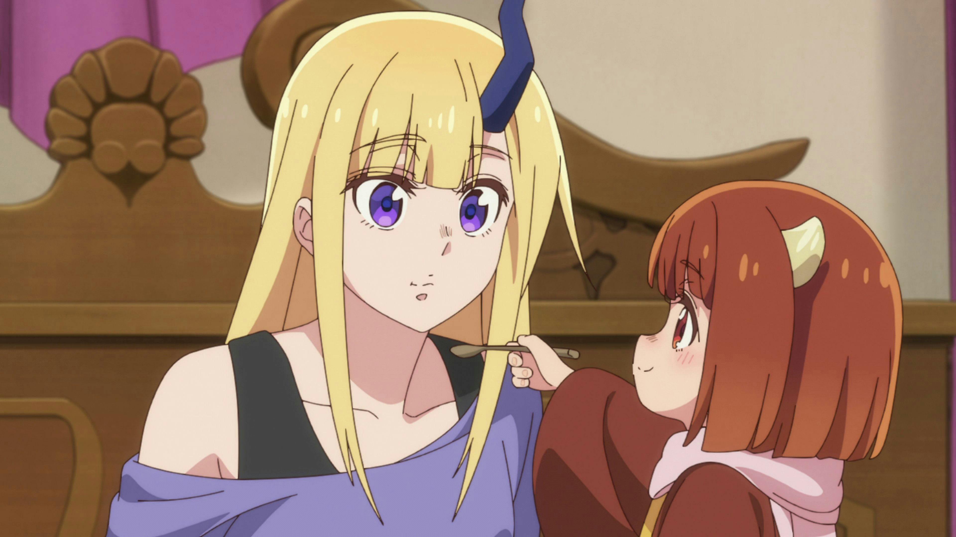 A Filha do Rei Demônio é Boazinha Demais!! backdrop