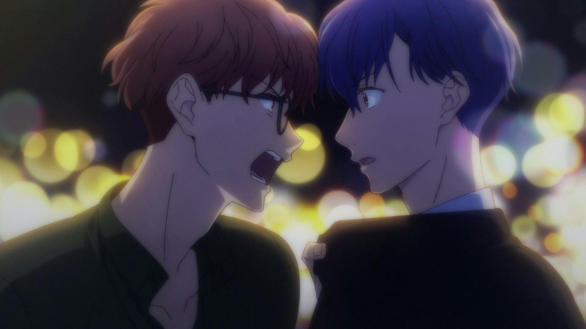 Anyway, I'm Falling in Love with You. backdrop