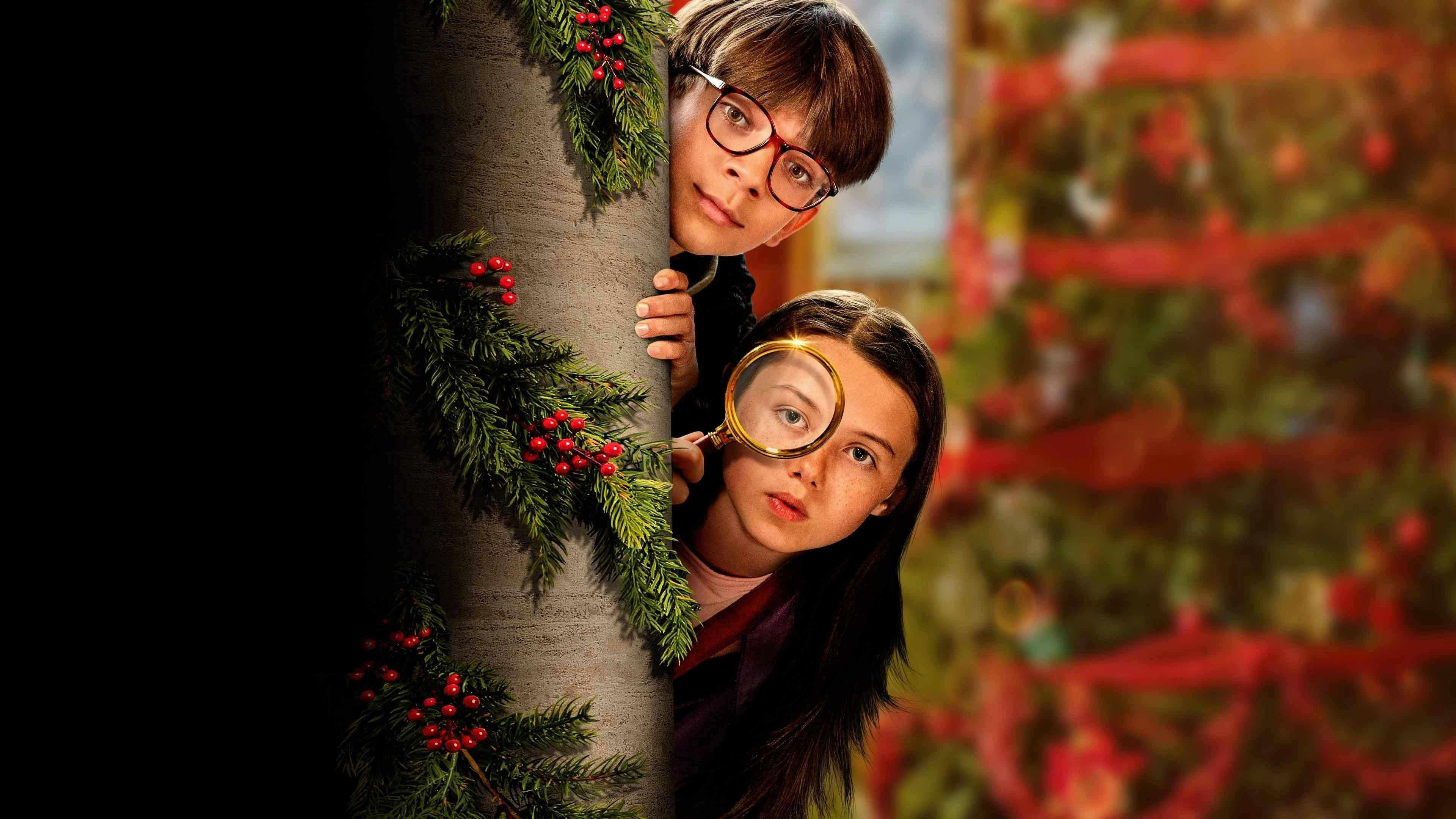 Um Mistério de Natal backdrop