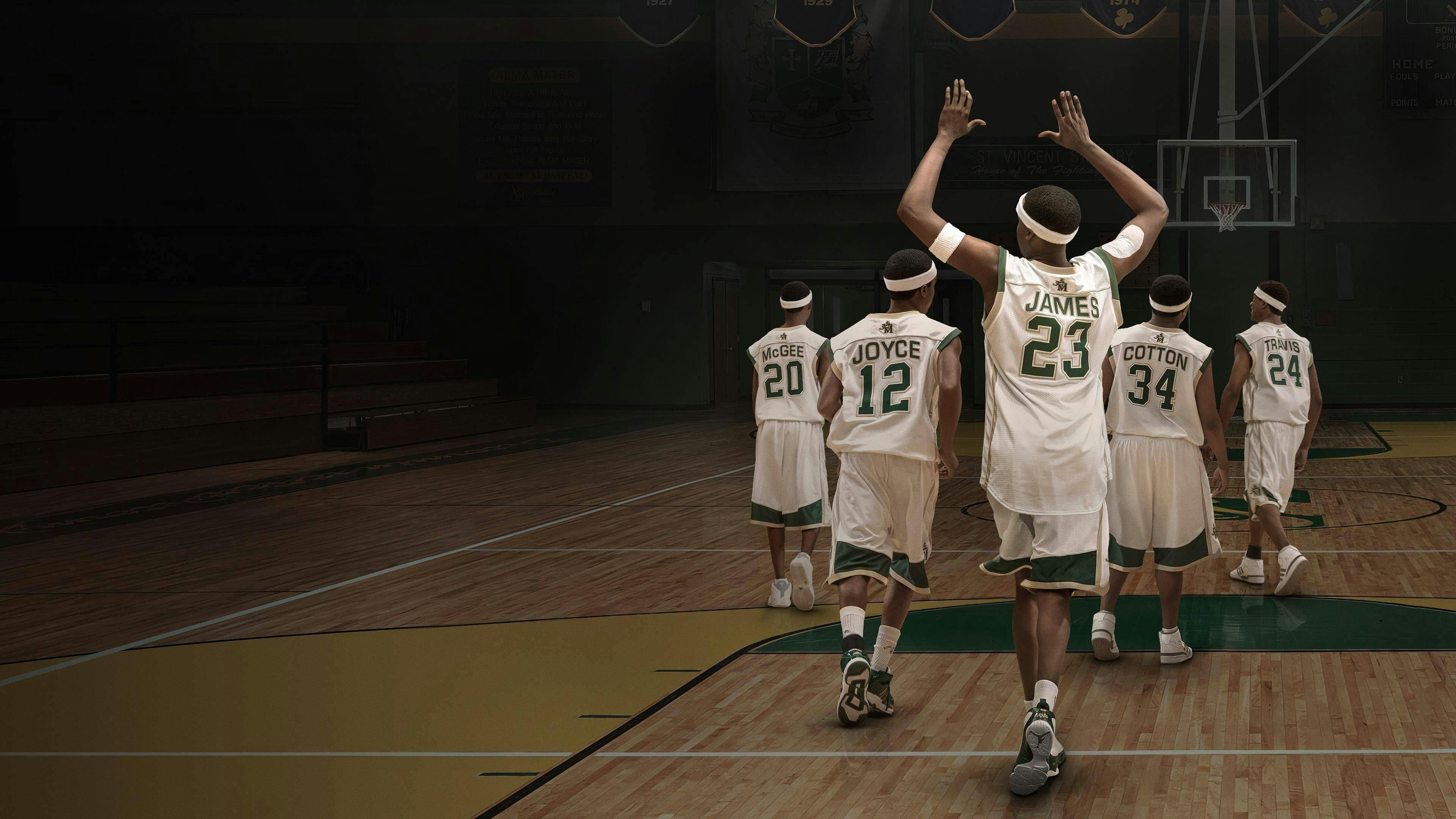 Shooting Stars: A Vida de Lebron James backdrop