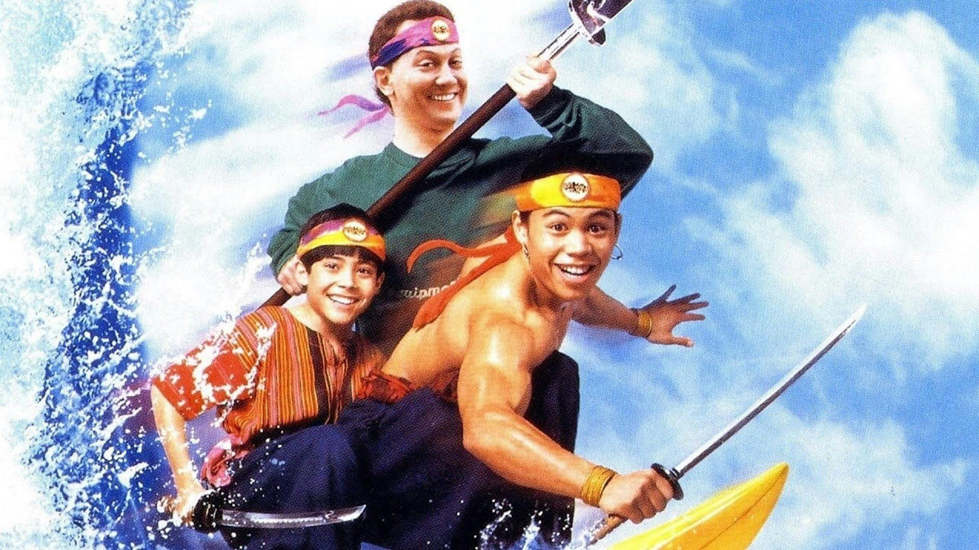 Surfistas Ninjas backdrop