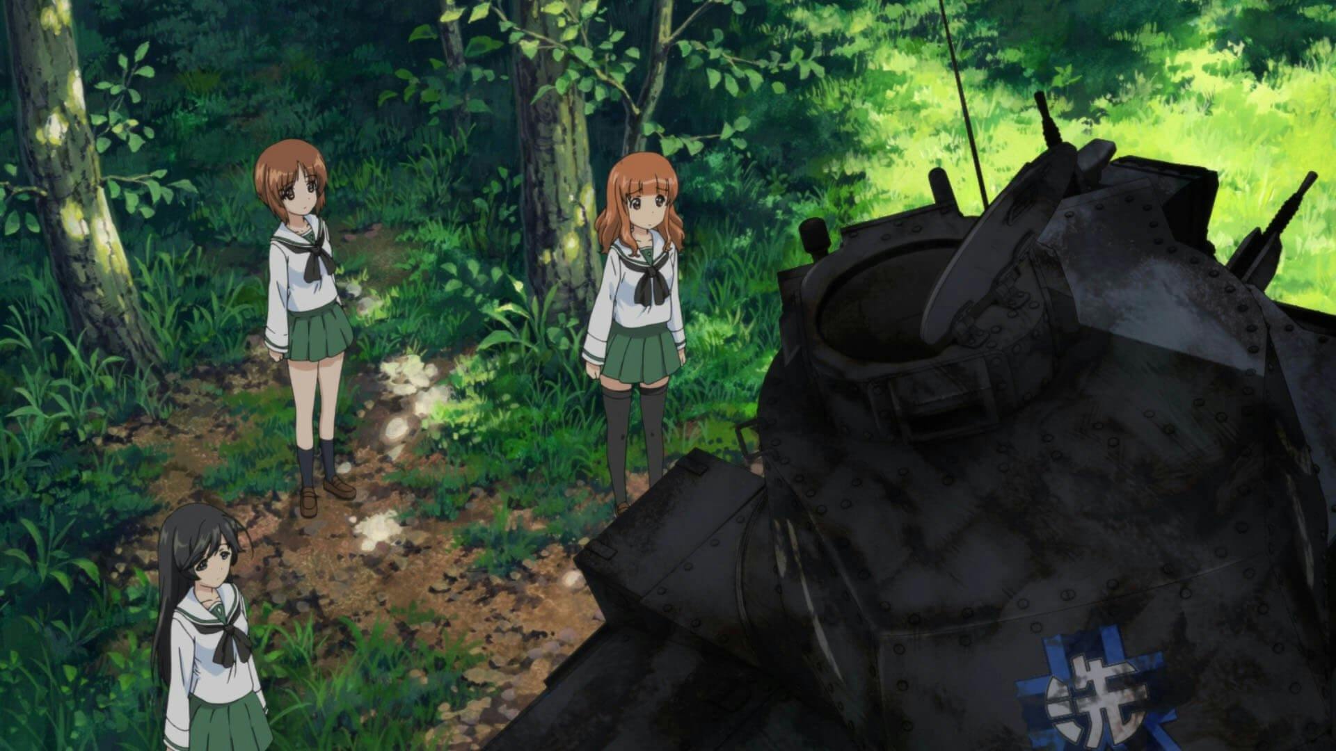 Girls und Panzer - episódio 1x2
