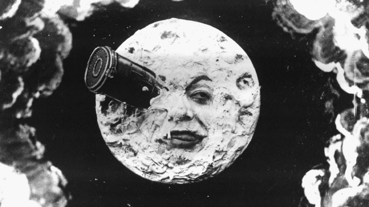 Viagem à Lua backdrop