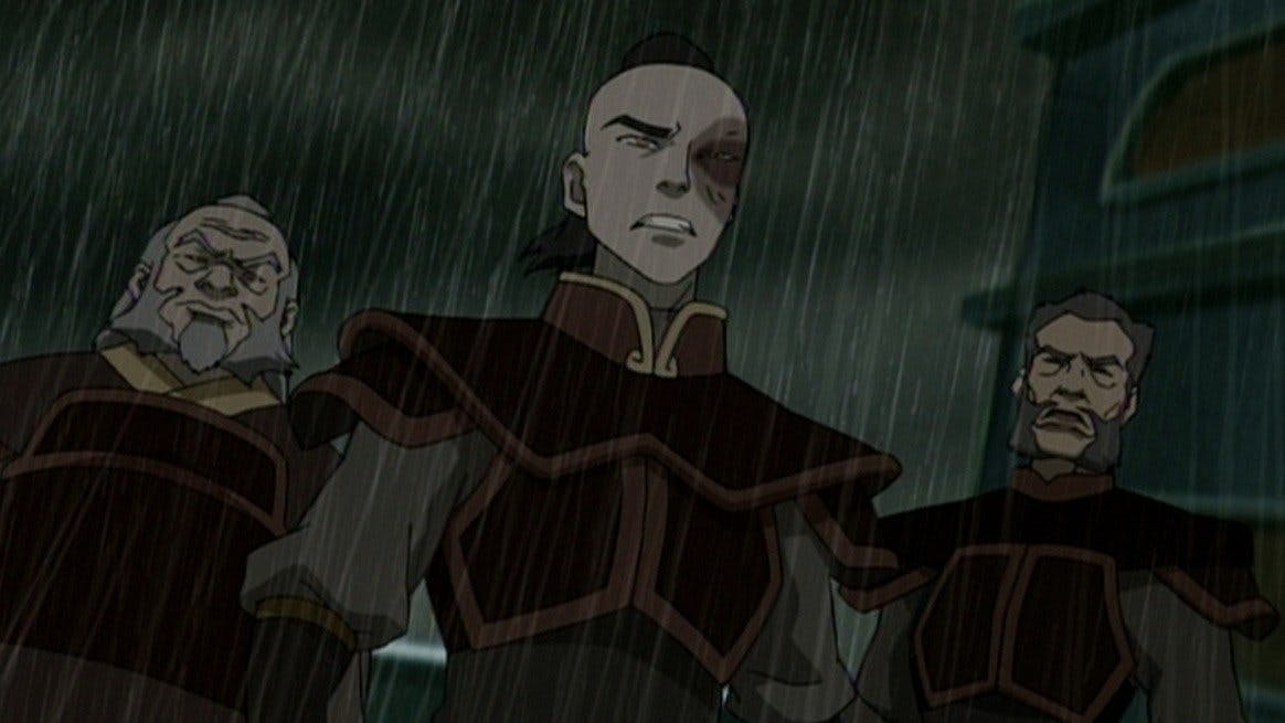 Avatar: A Lenda de Aang - episódio 1x12