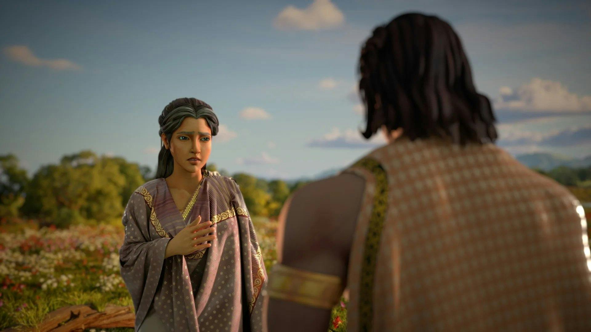 Kurukshetra: A Grande Guerra de Mahabharata backdrop