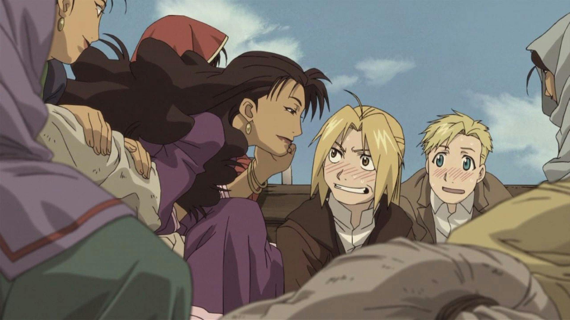 Fullmetal Alchemist: O Conquistador de Shamballa backdrop