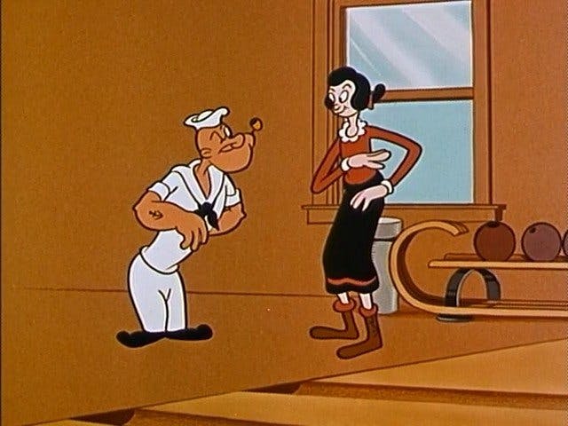 O Marinheiro Popeye - episódio 1x148