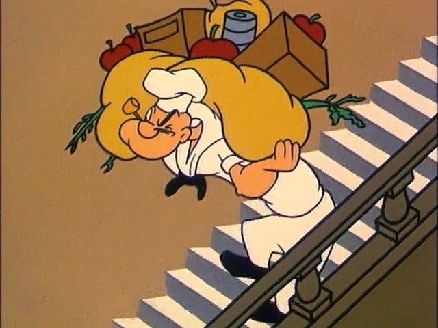 O Marinheiro Popeye - episódio 1x62