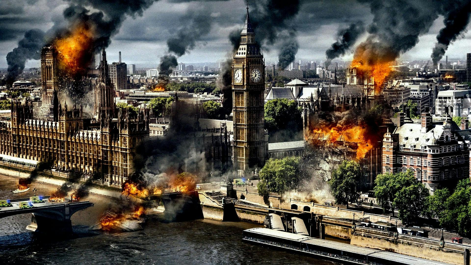 Invasão a Londres backdrop