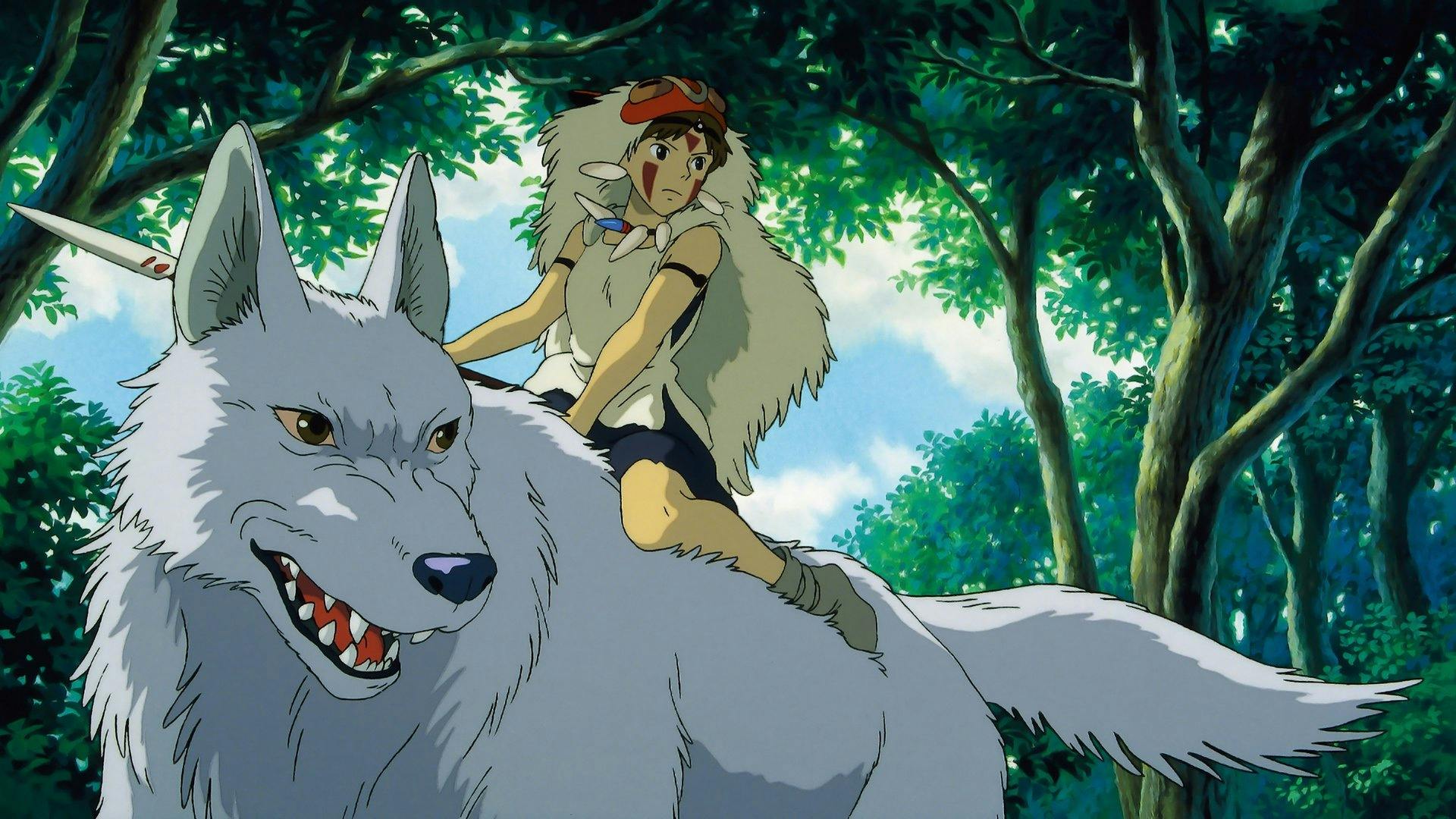 Princesa Mononoke backdrop