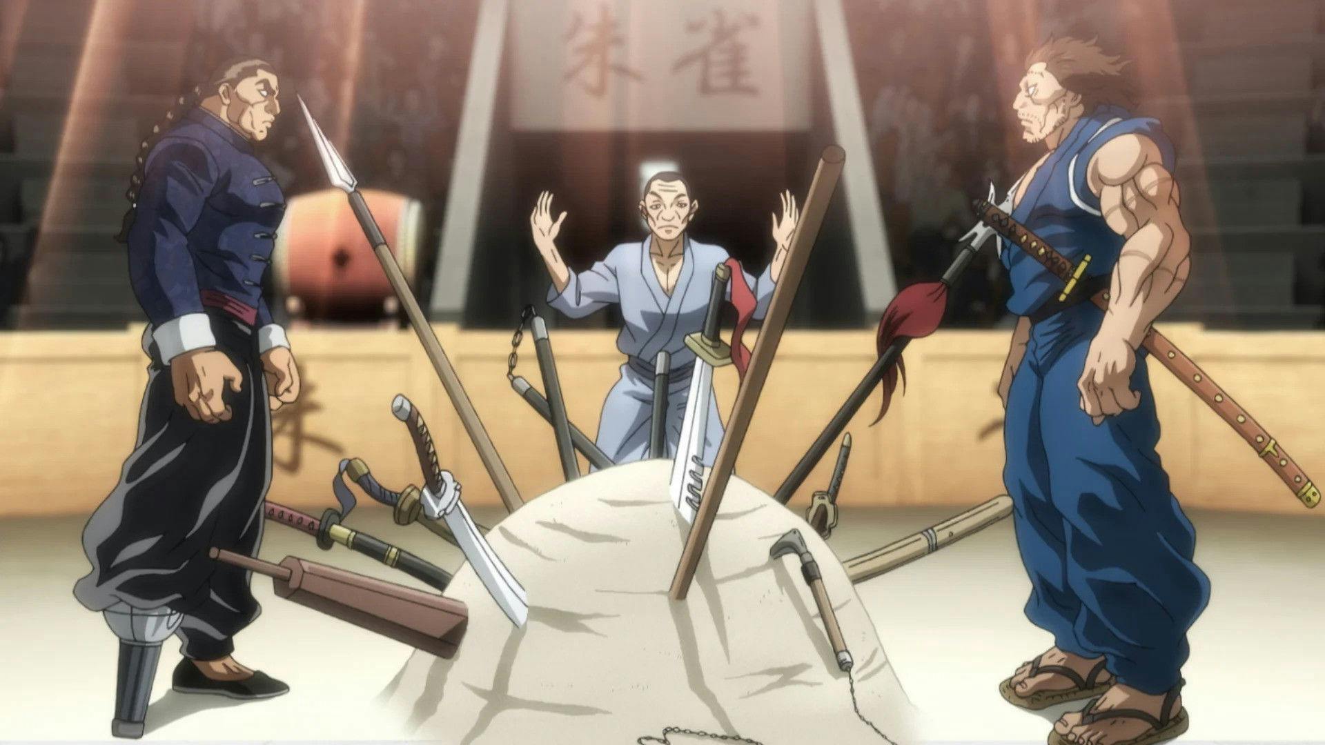 BAKI-DOU: O Samurai Invencível backdrop