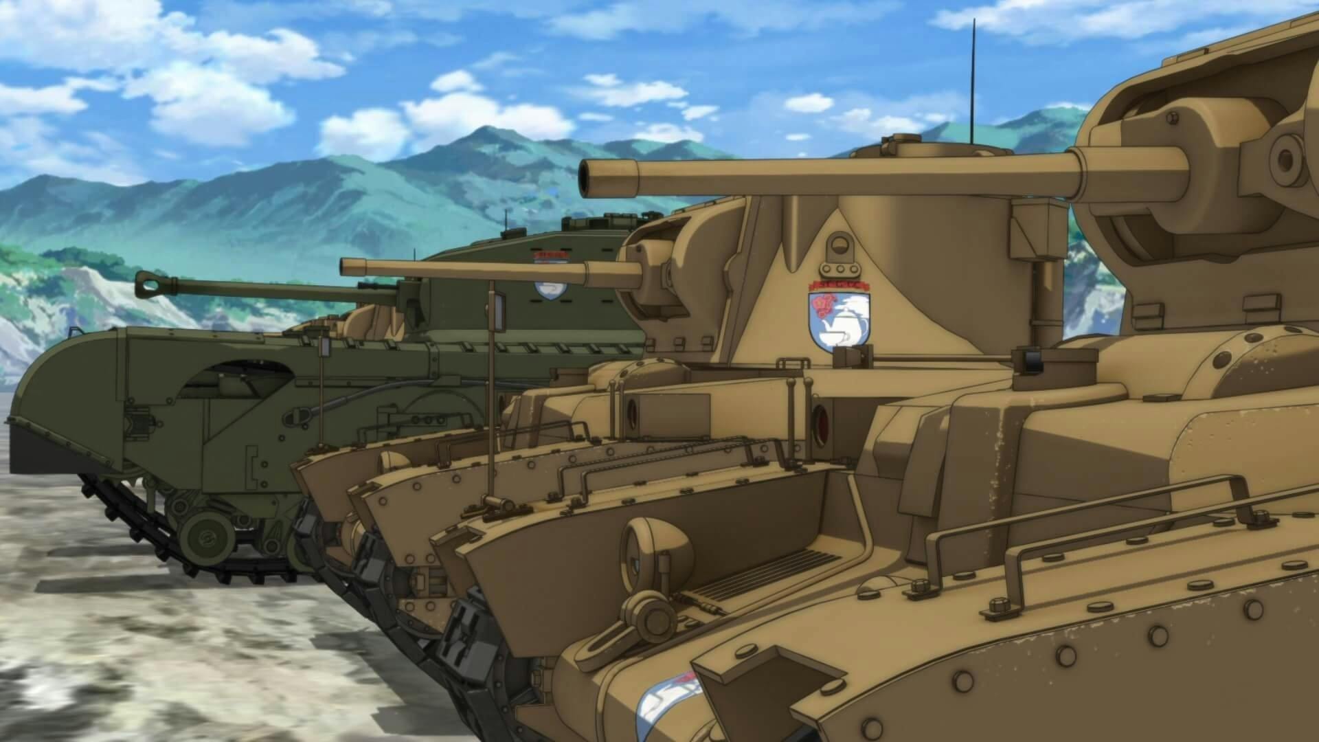 Girls und Panzer - episódio 1x4