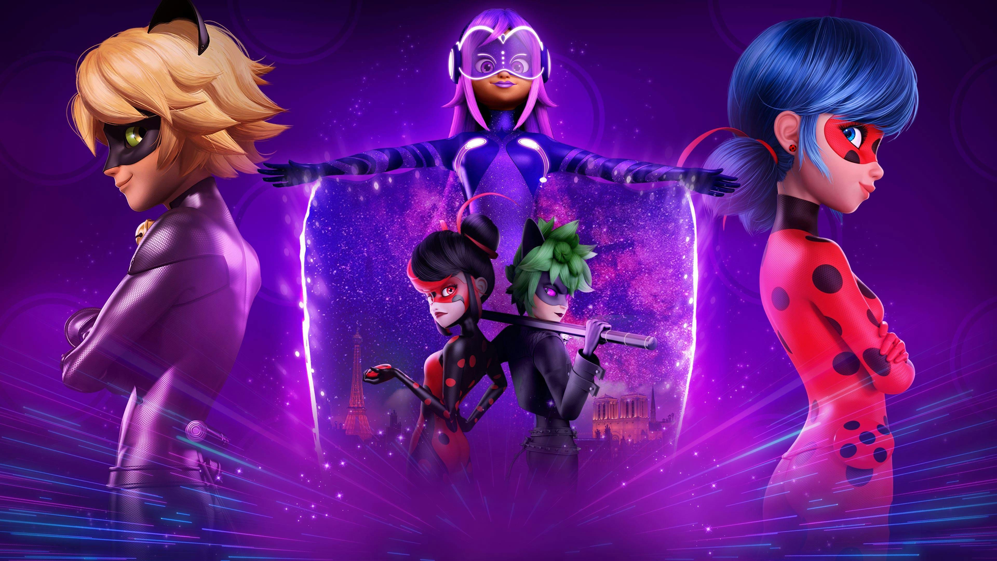 Miraculous World: Paris, As Aventuras De Shadybug e Claw Noir backdrop