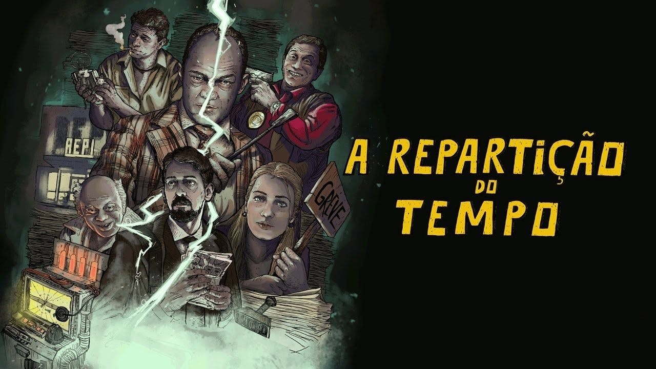 A Repartição do Tempo backdrop