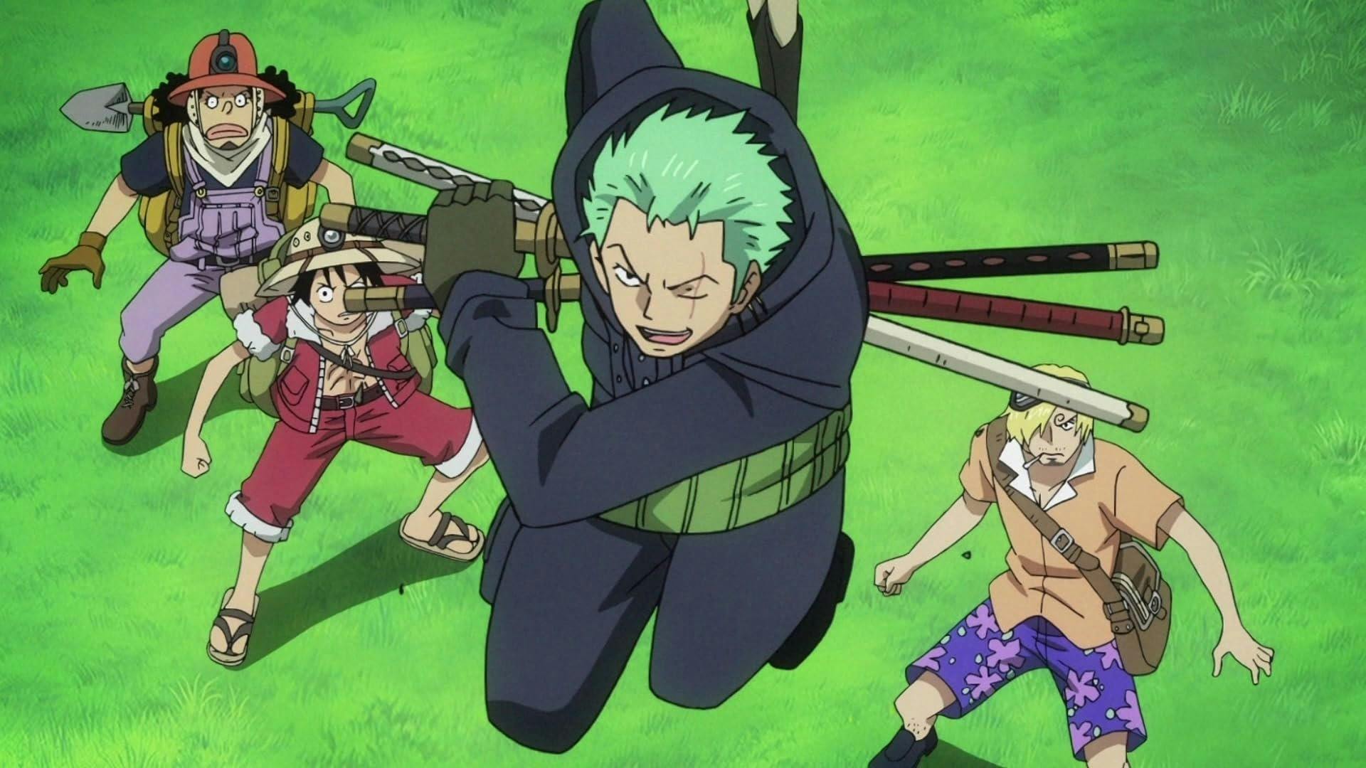 One Piece: Coração de Ouro backdrop