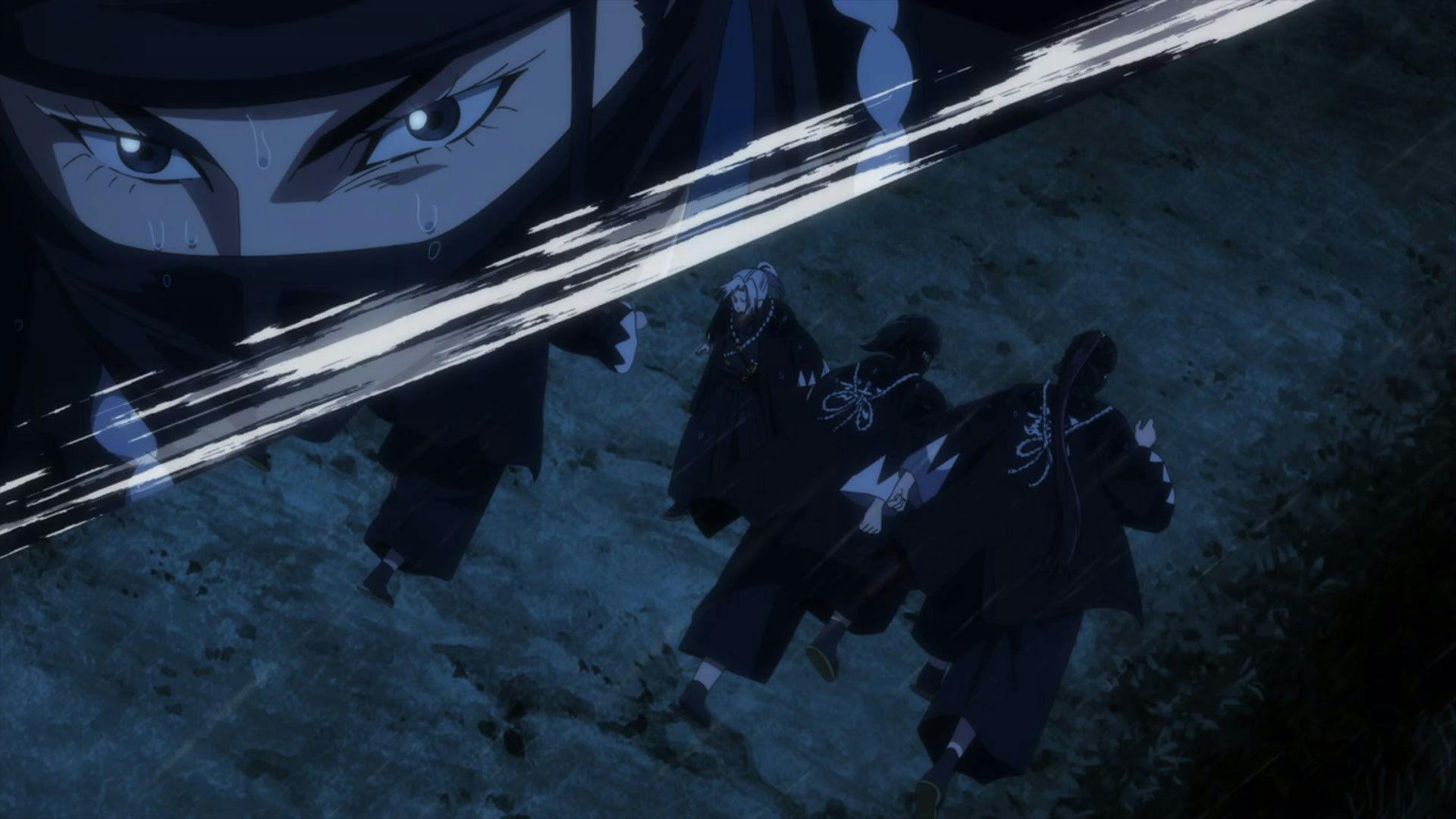 Blue Miburo backdrop