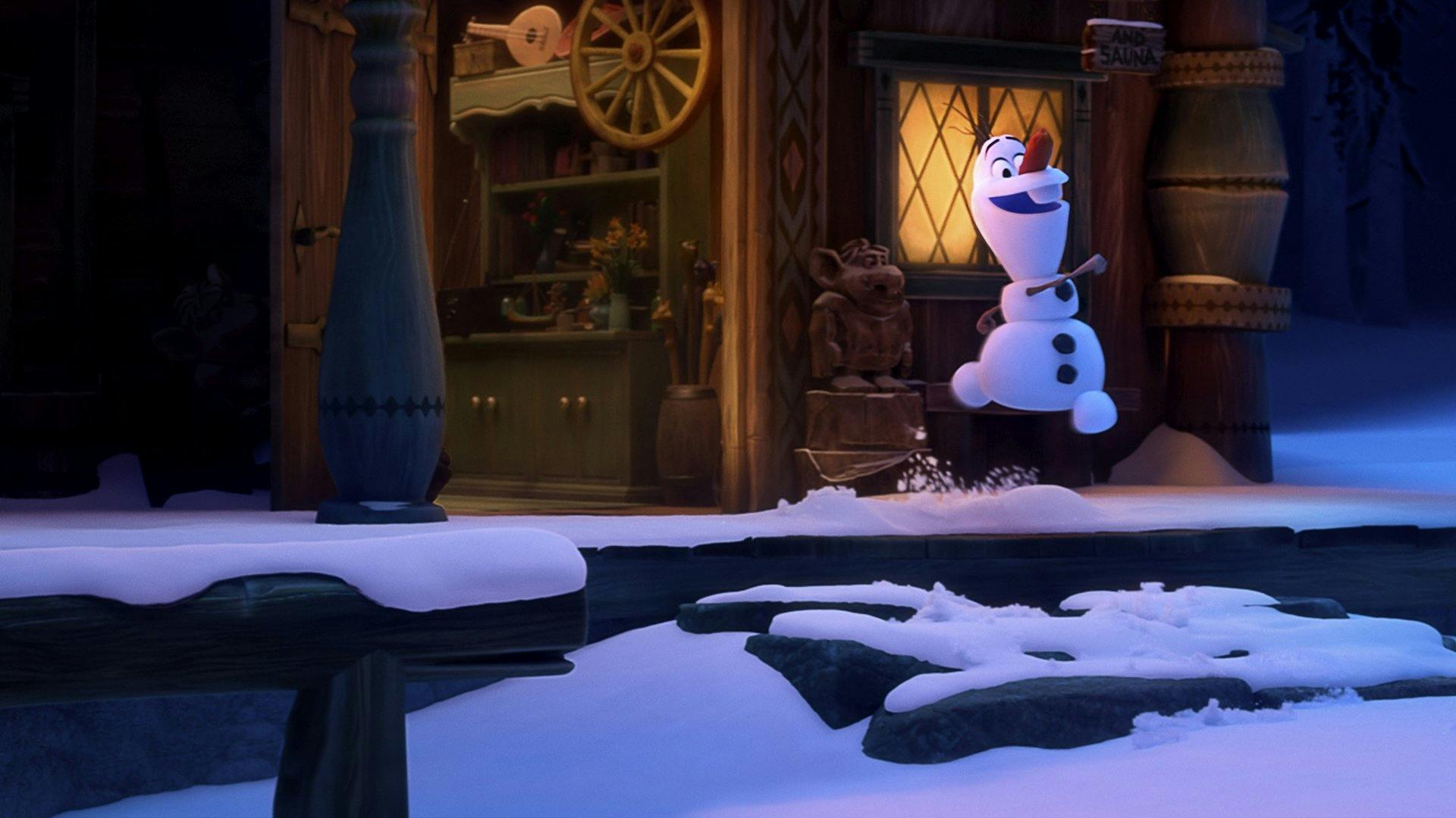 Era uma Vez um Boneco de Neve backdrop