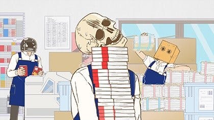 Skull-face Bookseller Honda-san - episódio 1x2