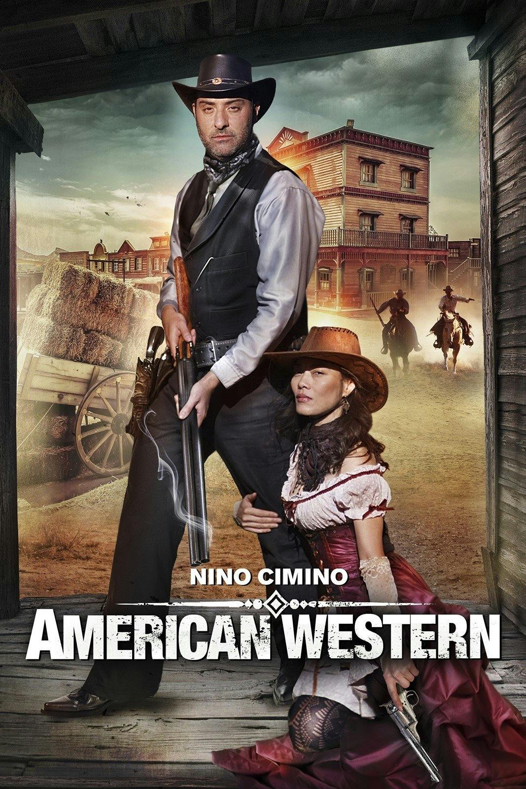 American Western backdrop